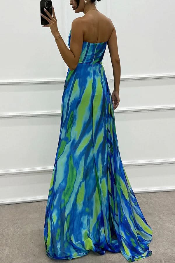 Aurora Valencia | Vibrant Draped Dress
